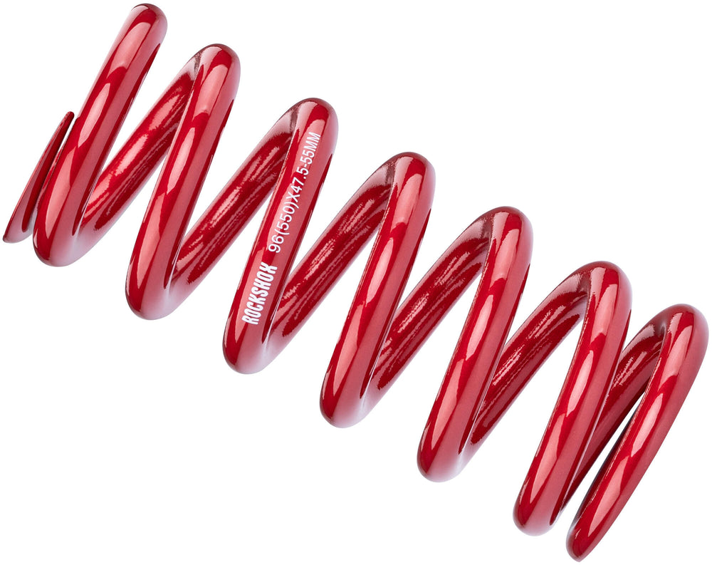 Rockshox veer spring rs 47,5-55mm 134mm 550 lb electr.red