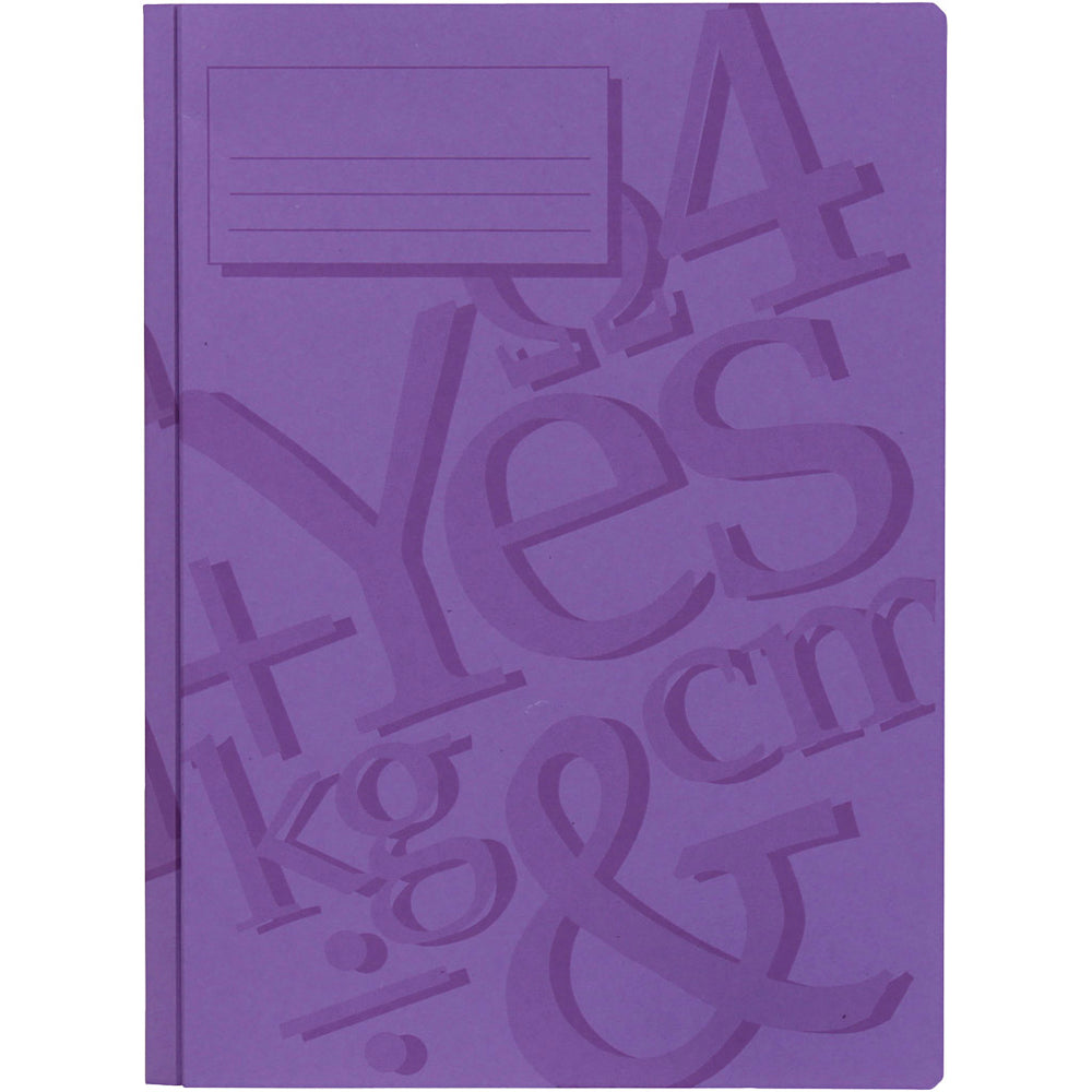 Werkmap, a4, violet, 100 stuk 1 doos