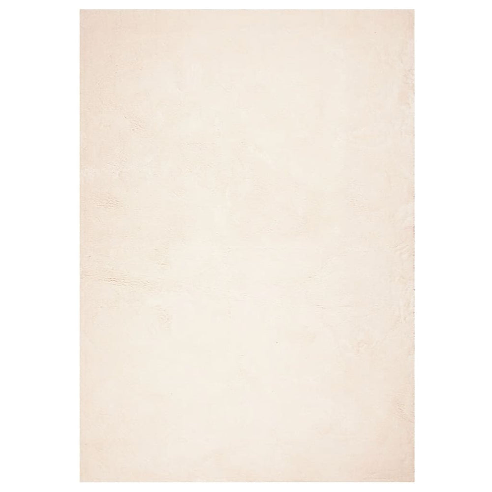 Vidaxl vloerkleed huarte laagpolig zacht wasbaar 120x170 cm beige