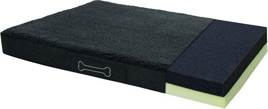 Sun garden losse hondenkussen overtrek voor buddy 100x65x10 antraciet