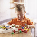 Melissa doug houten constructie set 48-delig