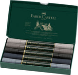 Faber castell fc-160306 wk25aquarel marker fc albrechtdürer 5 stuks grey tones