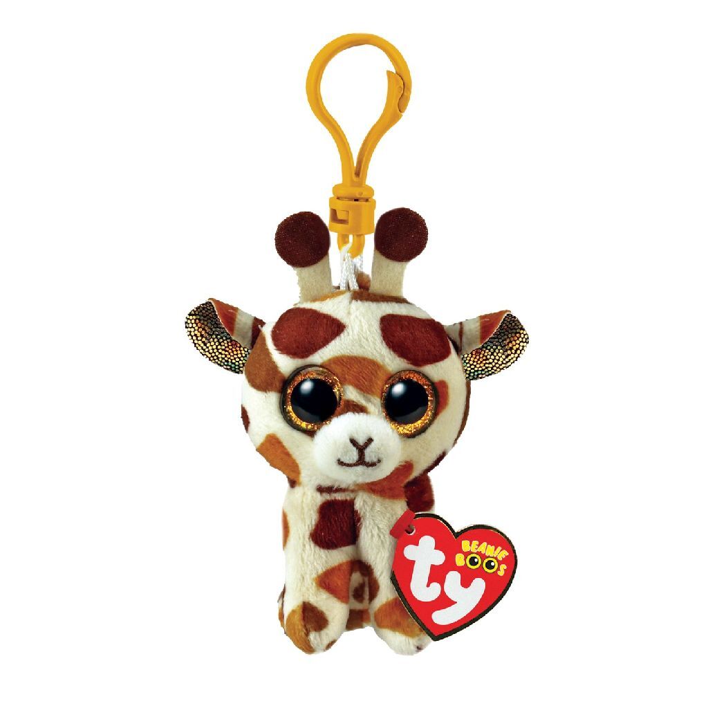 Ty beanie boos clip knuffel giraffe stilts 7 cm