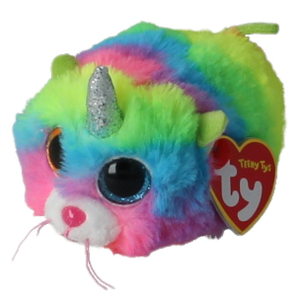 Ty beanie ty teeny ty's heather cat, 10cm