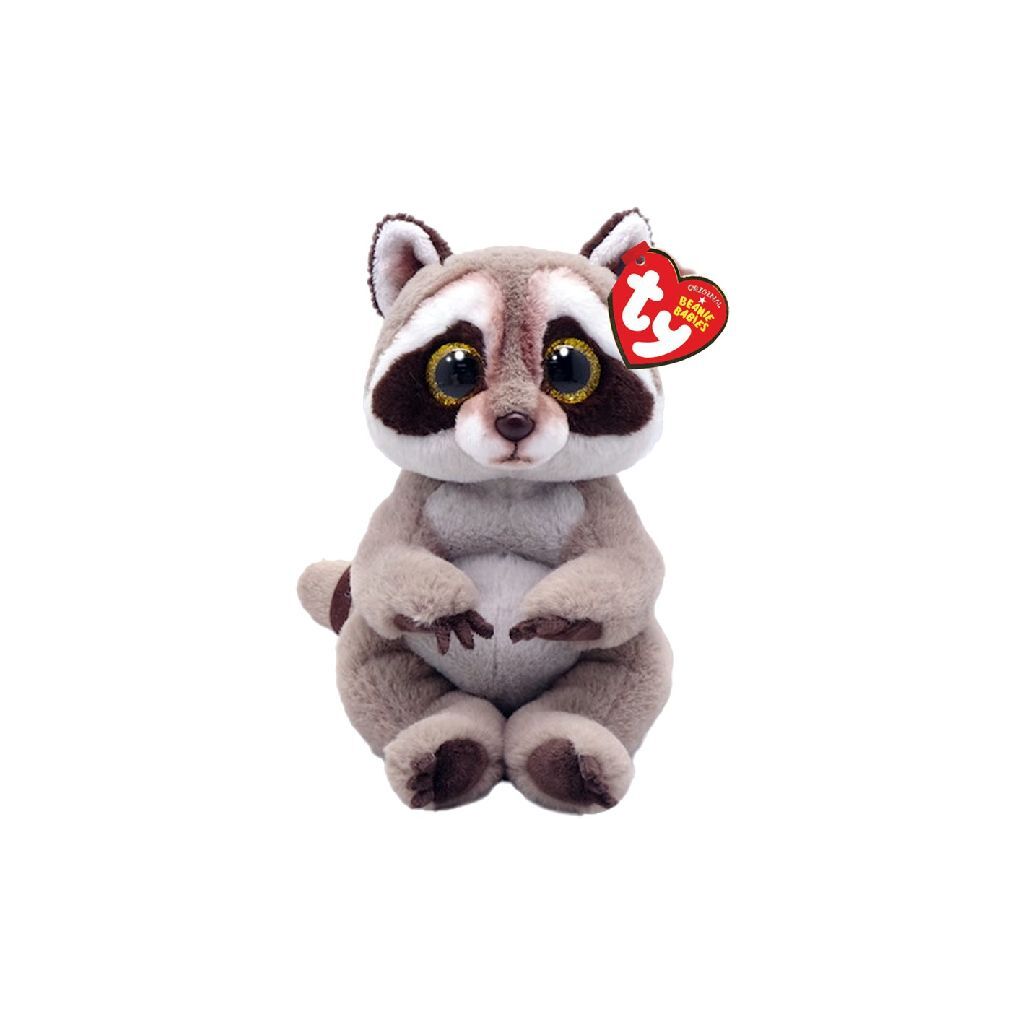 Ty beanie bellies wasbeer knuffel petey 15 cm
