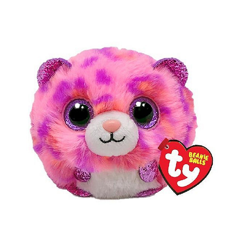 Ty beanie ty teeny puffies topaz leopard, 10cm