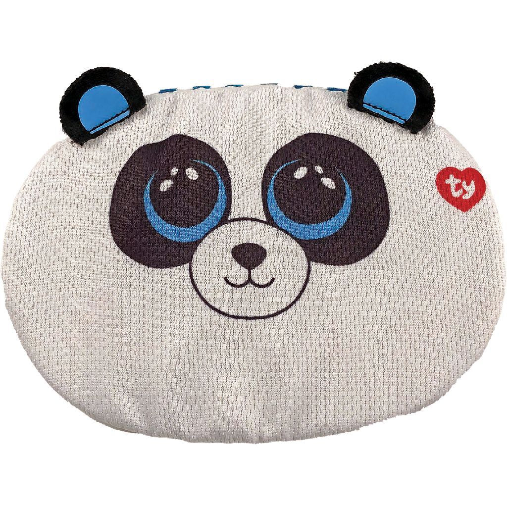 Van der meulen ty beanie mondkapje panda bamboe, herbruikbaar en uitwasbaar