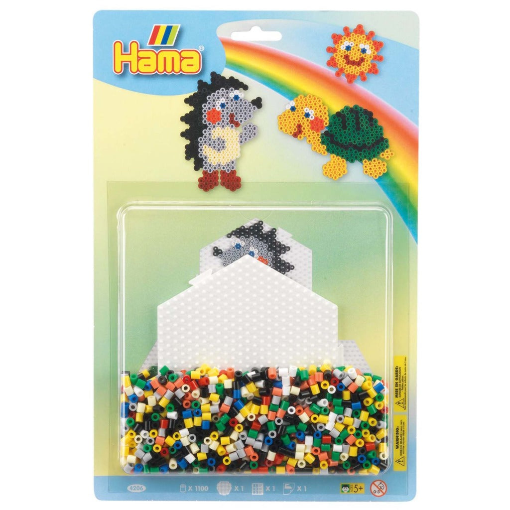 Hama strijkkralen dieren set 1100 stuks