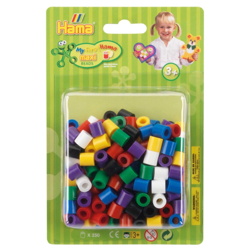 Hama strijkkralen maxi 250 stuks multicolor