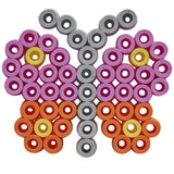 Hama strijkkralen maxi emmer + legbord 3000 stuks