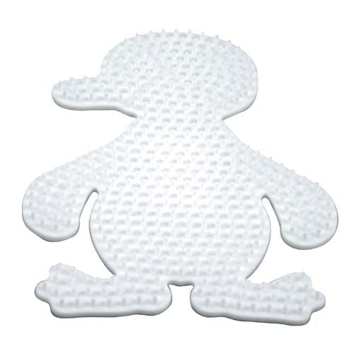 Hama strijkkralenbordje - pinguïn
