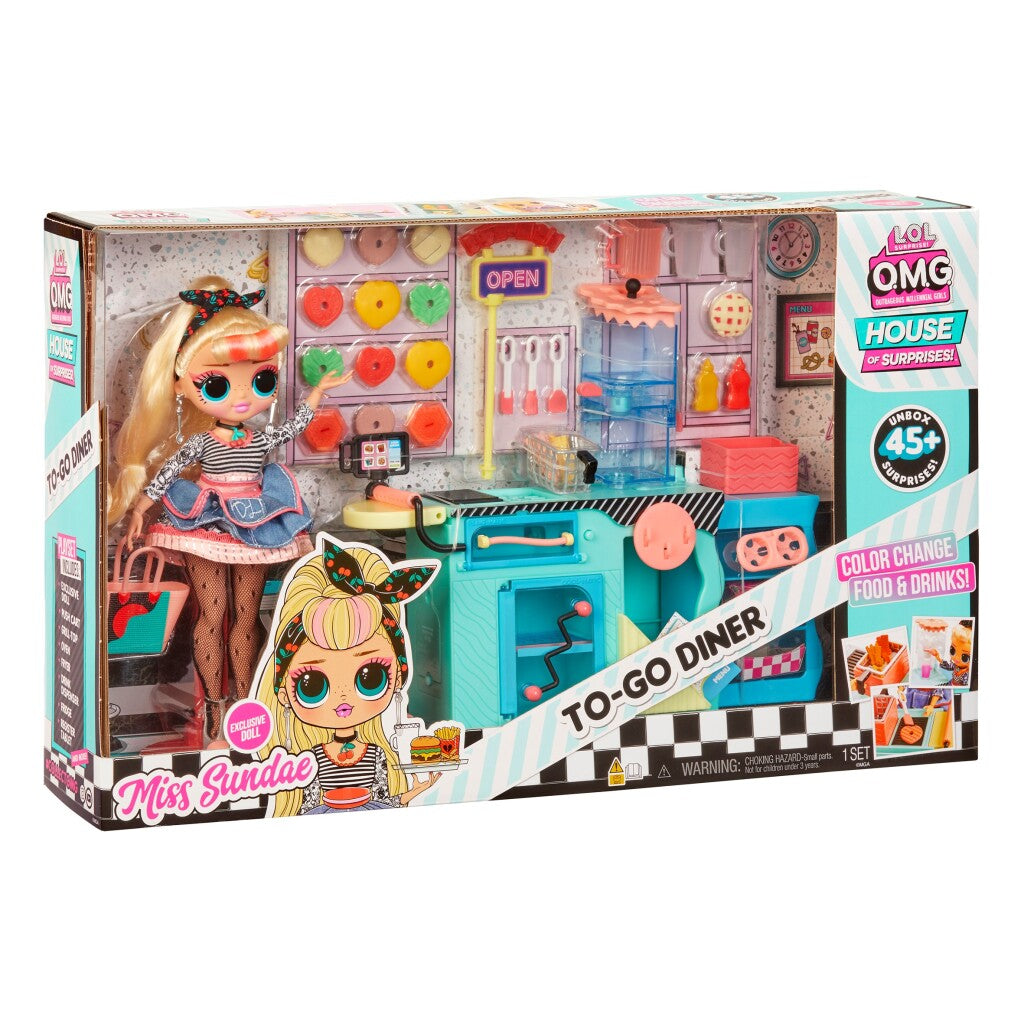 L.O.L. Surprise L.O.L Surprise O.M.G. House To-Go Diner Speelset