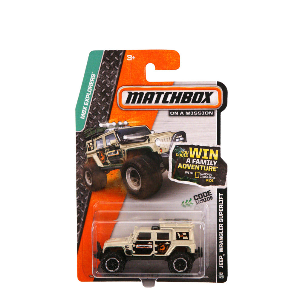 Mattel matchbox die-cast auto assorti