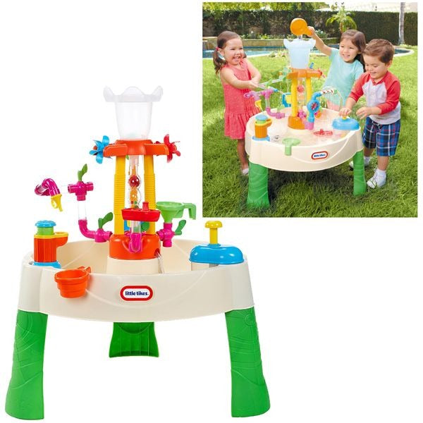 Little tikes fountain factory water tafel