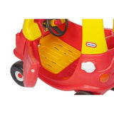 Little tikes cozy coupe loopauto 44x72x84 cm geel rood