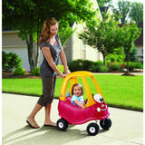 Little tikes cozy coupe loopauto 44x72x84 cm geel rood