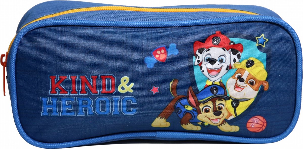 Jim jam paw patrol pennenetui 23x5x10 cm 1 vak met rits