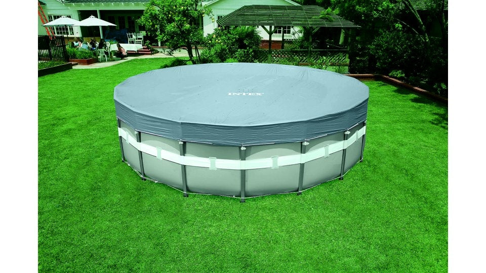 Intex afdekzeil deluxe voor frame zwembaden-Frame zwembaden ø 549 cm