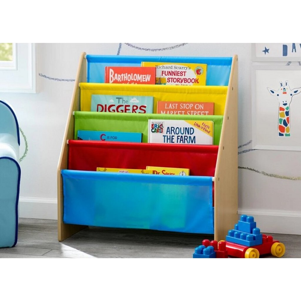 Delta children tb84452gn houten boekenrek multicolor