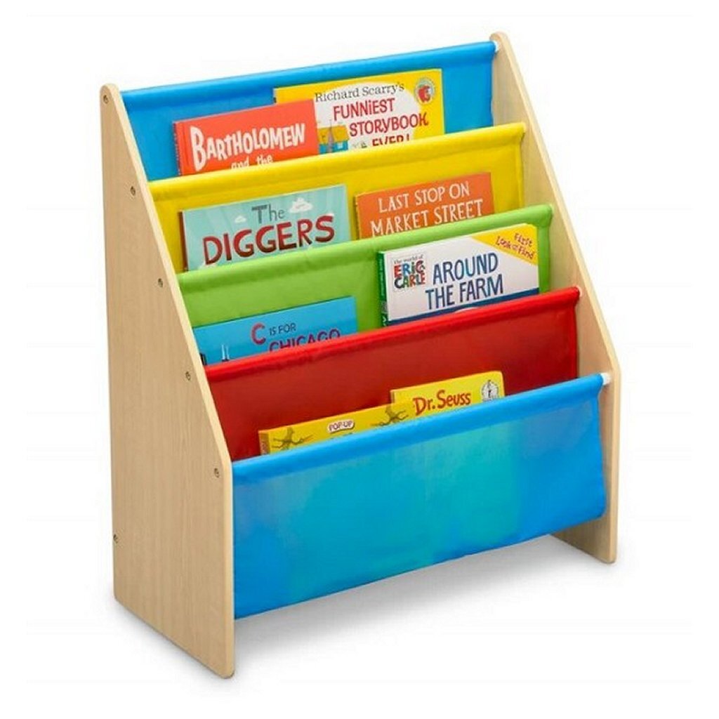 Delta children tb84452gn houten boekenrek multicolor