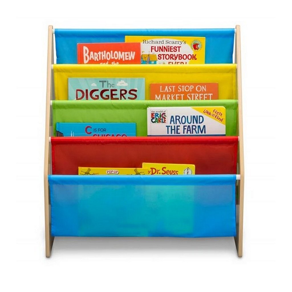 Delta children tb84452gn houten boekenrek multicolor