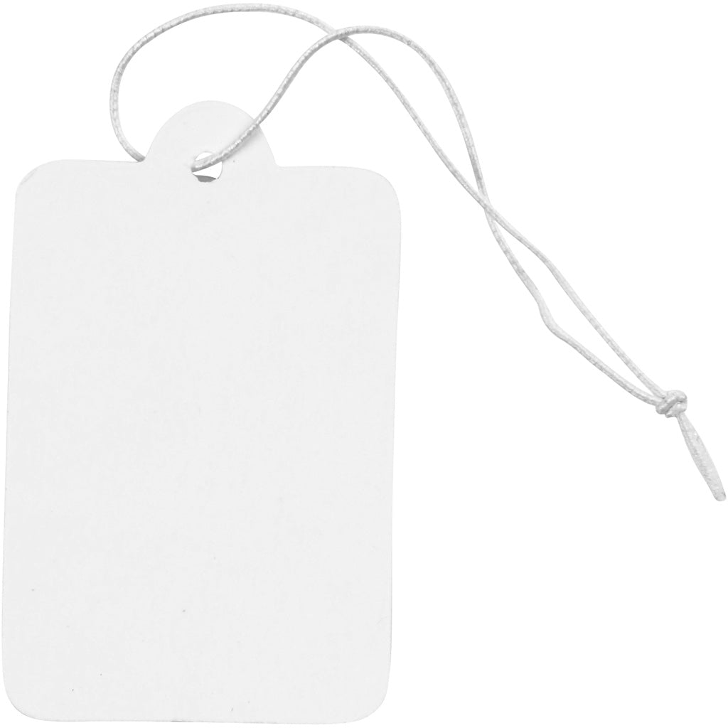 Creativ company labels, afm 25x40 mm, wit, 100 stuk 1 doos