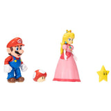 Super mario figuren mario peach 10 cm 2-pack