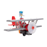 Overige merken sonic tornado biplane inclusief 6,5 cm figuur
