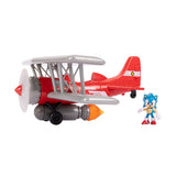 Overige merken sonic tornado biplane inclusief 6,5 cm figuur