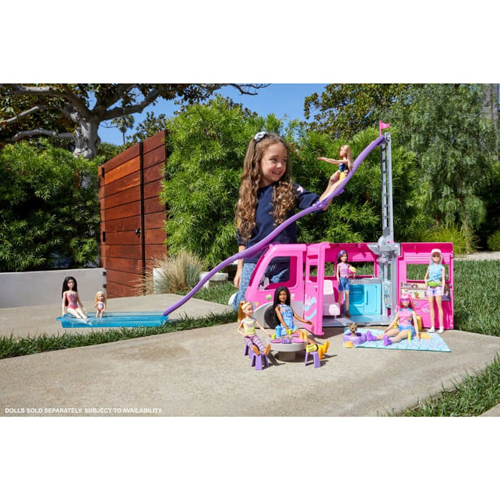 Barbie dreamcamper speelset