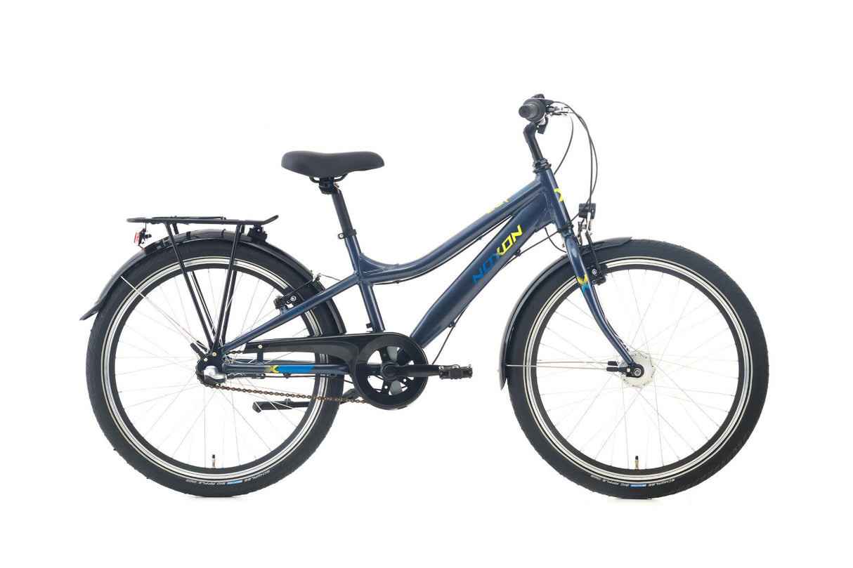 Noxon atb jeugd rocket nd (#1) bike rocket nd 24 34 dirt 3sp blue grey