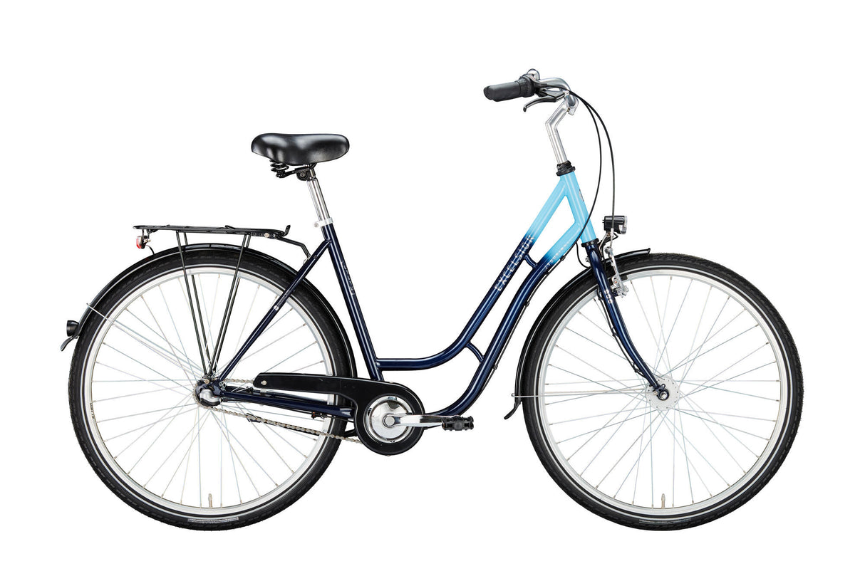 Excelsior stadsfiets touring nd mod. 24 bike touring nd 28 53 tour 3sp blue blue