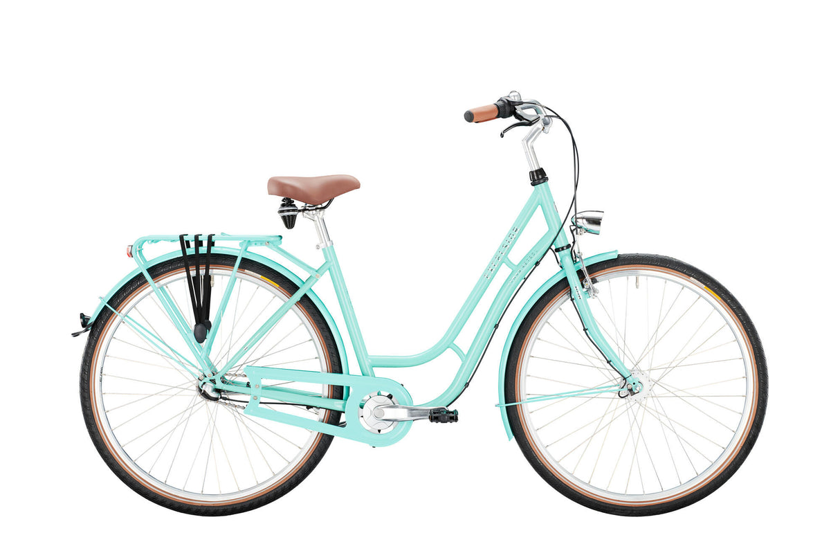 Excelsior stadsfiets swan-retro (#1) bike excels. swan-retro 26 45 3sp ocean green