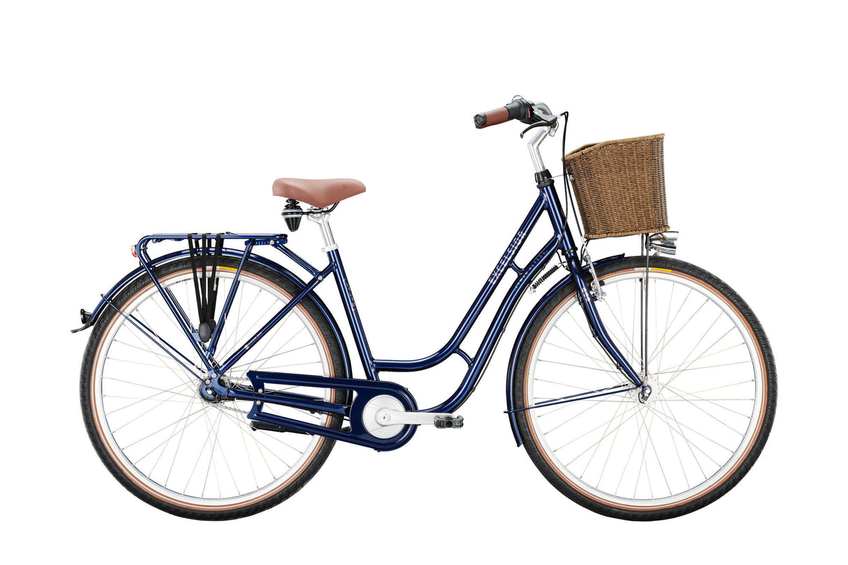 Excelsior stadsfiets swan-retro alu fw (#1) bike excels.swan-retro fw alu 28 53 7sp dark blue