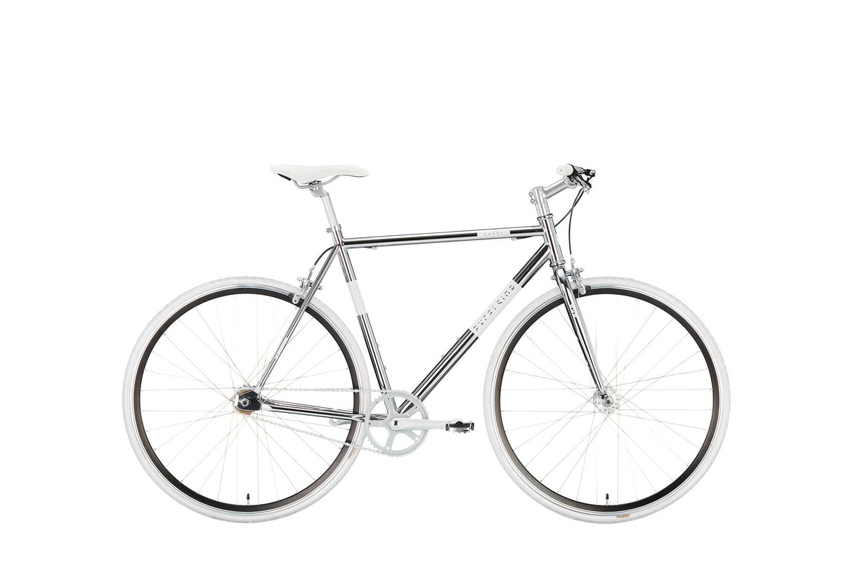 Excelsior singlespeed dandy (#1) bike excels. dandy 28 59 diam. 1sp chrome