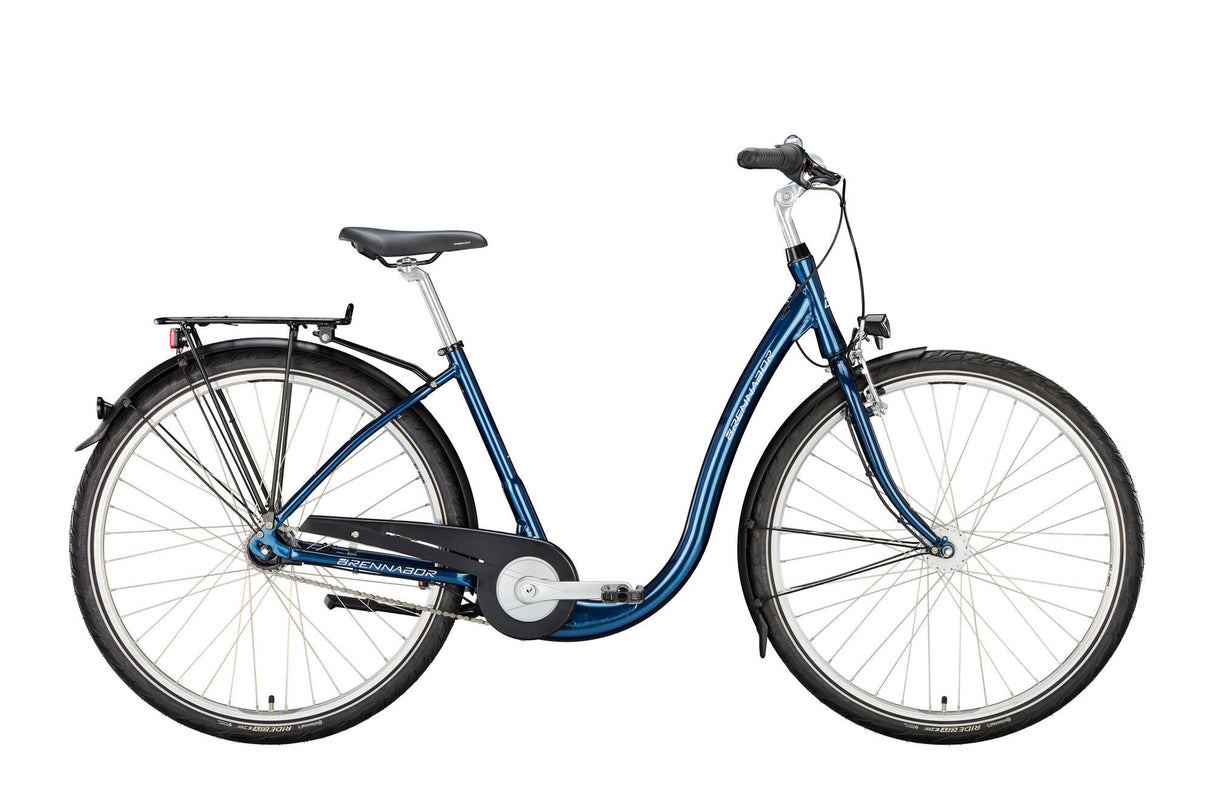 Brennabor stadsfiets c-17 mod. 24 bike city c-17 26 44 lage in. 7sp.blue silver