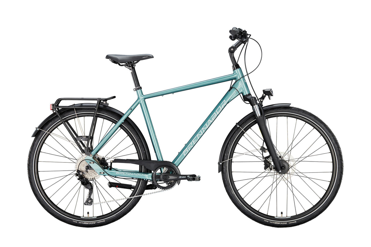 Brennabor trekkingfiets t-44 mod. 24 bike trekking t-44 28 55 he. 16sp. blue silver