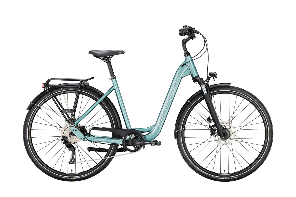 Brennabor trekkingfiets t-44 mod. 24 bike trekking t-44 28 50 wave 16sp. blue silver