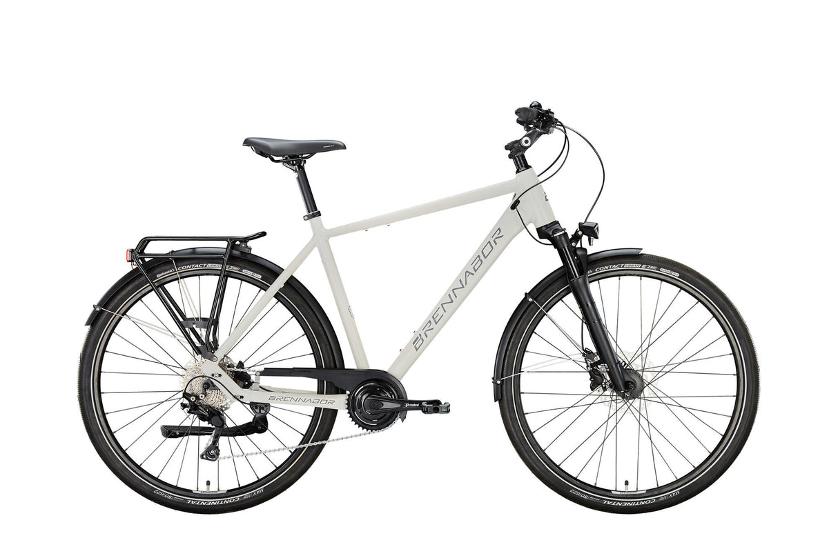 Brennabor trekkingfiets t-60 mod. 22 bike brennab. t-60 28 50 diam. 18sp grey grey