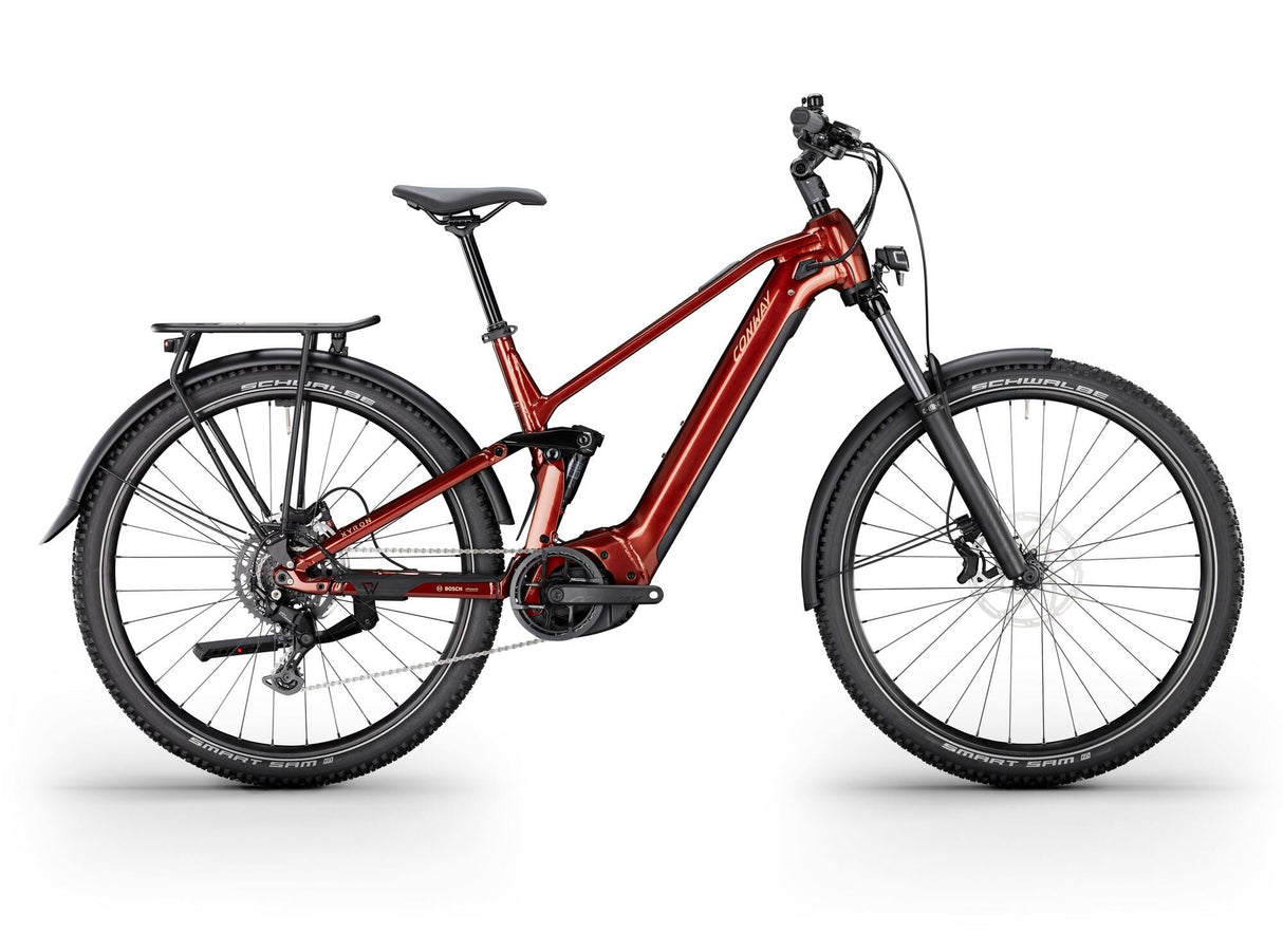 Conway elektrische suv xyron c 2.0 750 (#1) ebike conw.xyron c2.0 750 29 46 9sp full sus.rusted