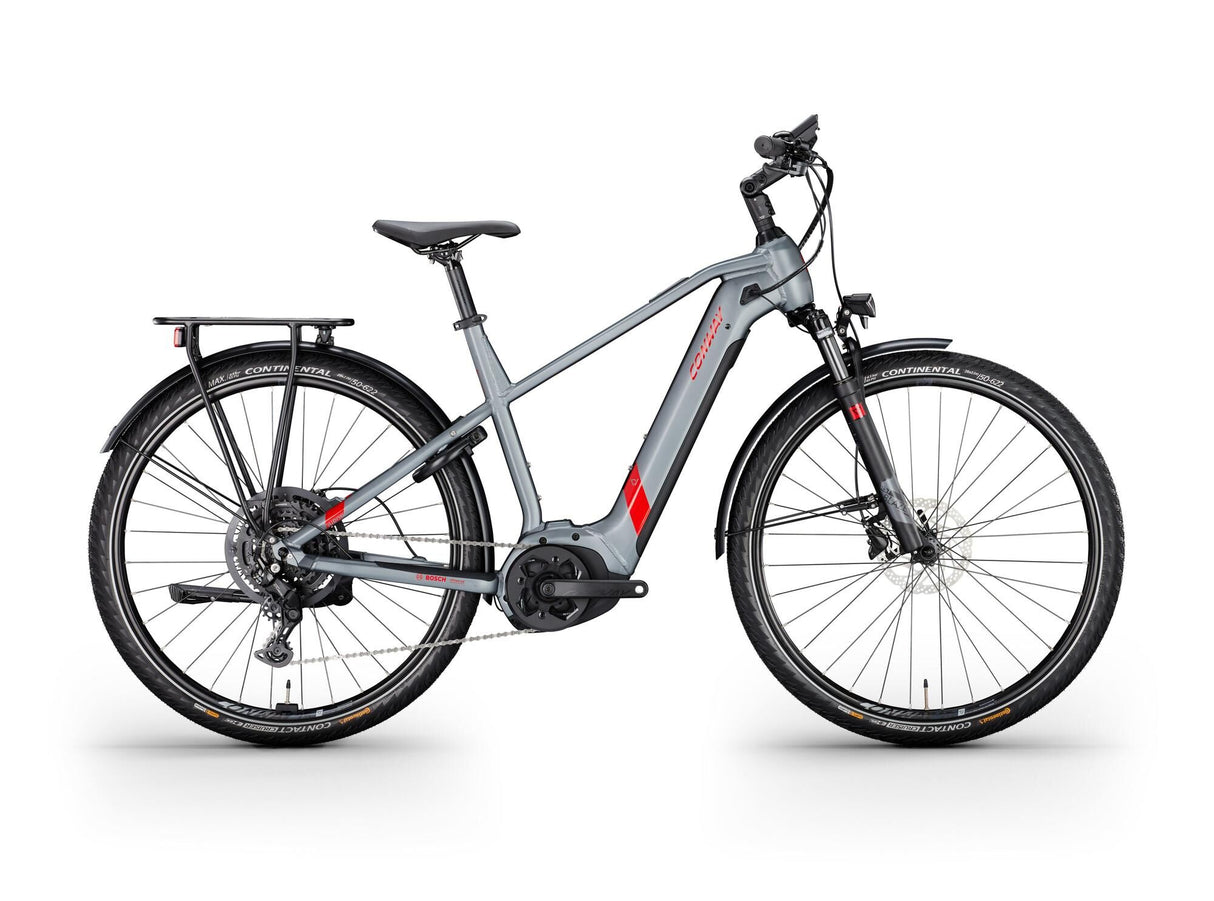 Conway elektrische trekkingfiets cairon t 2.0 625 se (#1) ebike conw. ciaron t 2.0 625 se 28 54 9sp sil. red
