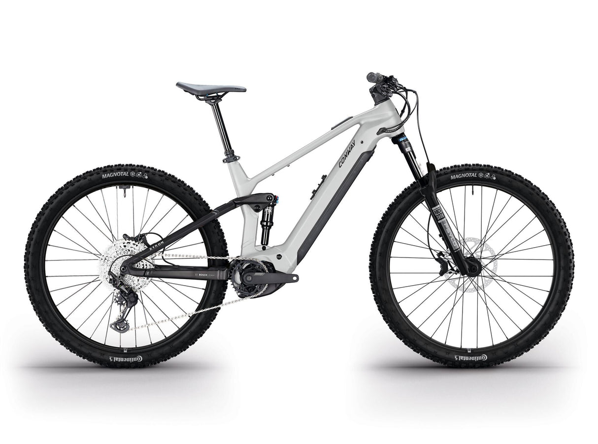 Conway elektrische mtb full-suspension xyron st 4.0 (#2) erad xyron st 4.0 men 29 m 12g alu raw black