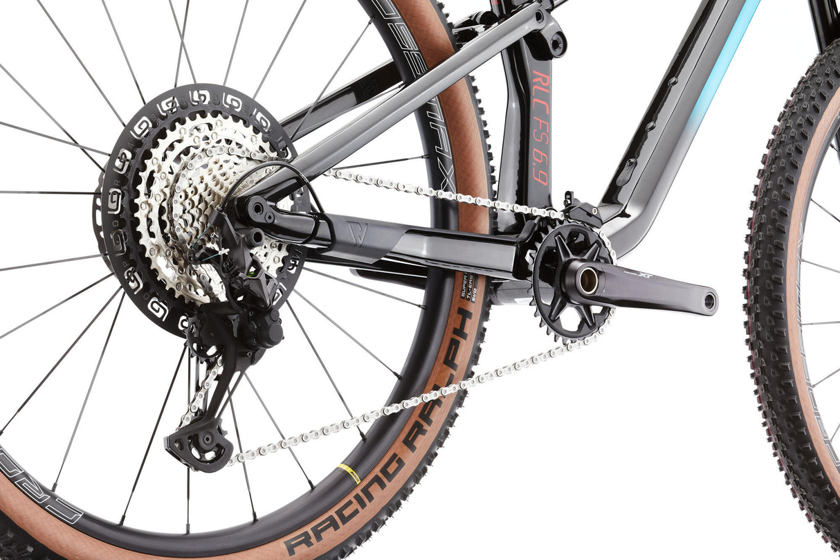Conway mtb full-suspension rlc fs 6.9 mod. 23 bike con.rlc fs 6.9 29 47 full sus.12sp topaz red