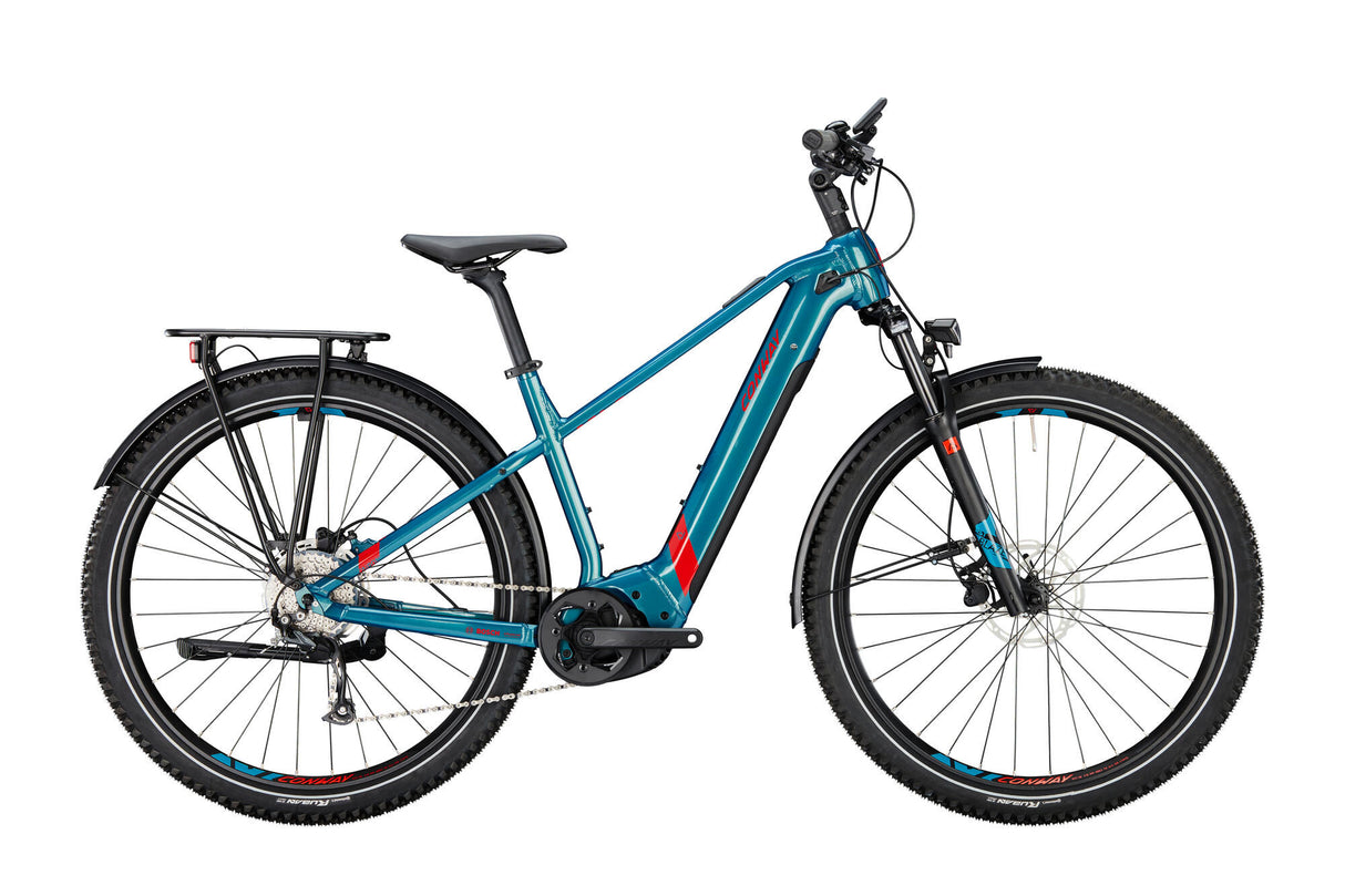 Conway elektrische suv cairon c 2.0 625 mod. 23 ebike con.cairon c2.0 625 27,5 41 diam. 9sp pet red