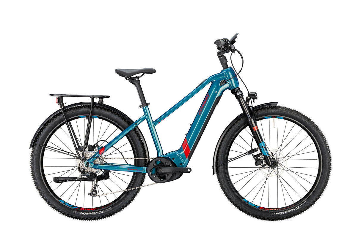 Conway elektrische suv cairon c 2.0 500 mod. 24 ebike con.cairon c2.0 500 29 45 trap.9sp petr. red
