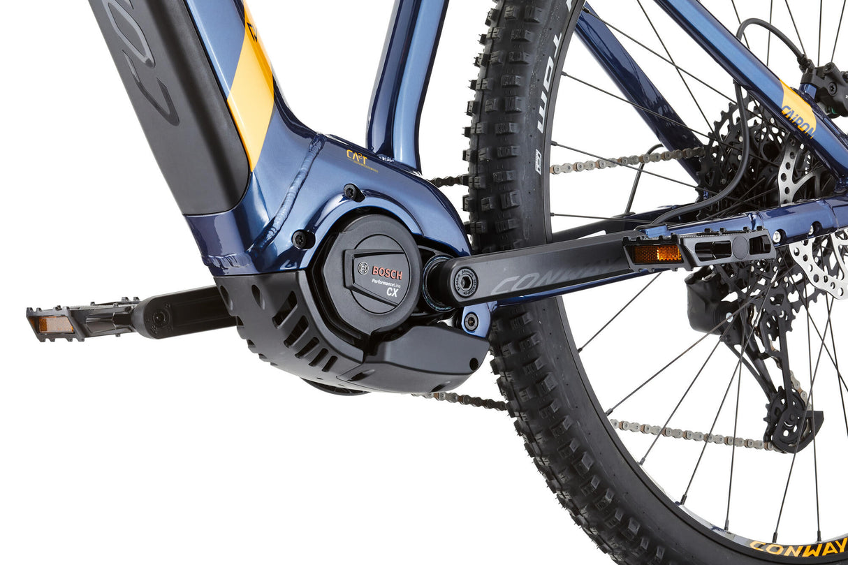 Conway elektrische mtb hardtail cairon s 4.0 mod. 24 ebike conw.cairon s 4.0 29 45 trap. 12sp blue or.