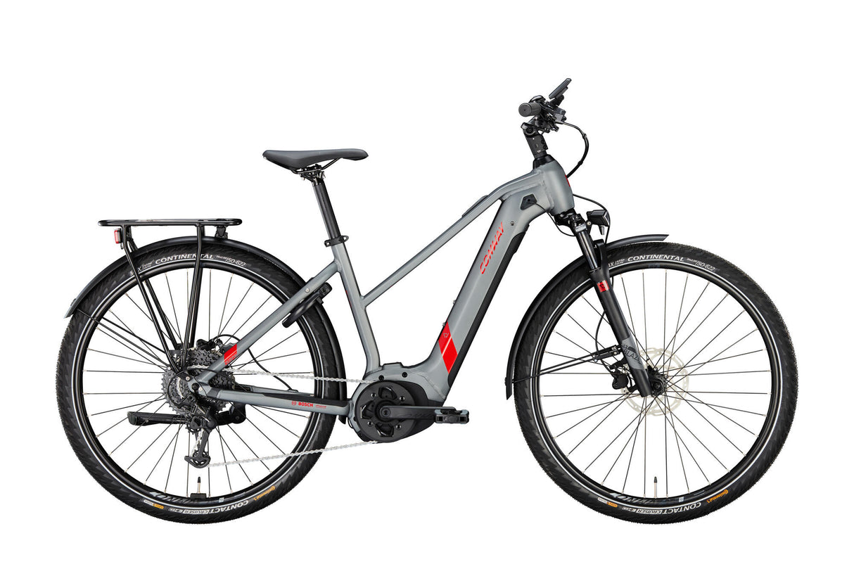Conway elektrische trekkingfiets cairon t 2.0 625 mod. 23 ebike conw.cairon t 2.0 625 28 38 trap. grey red