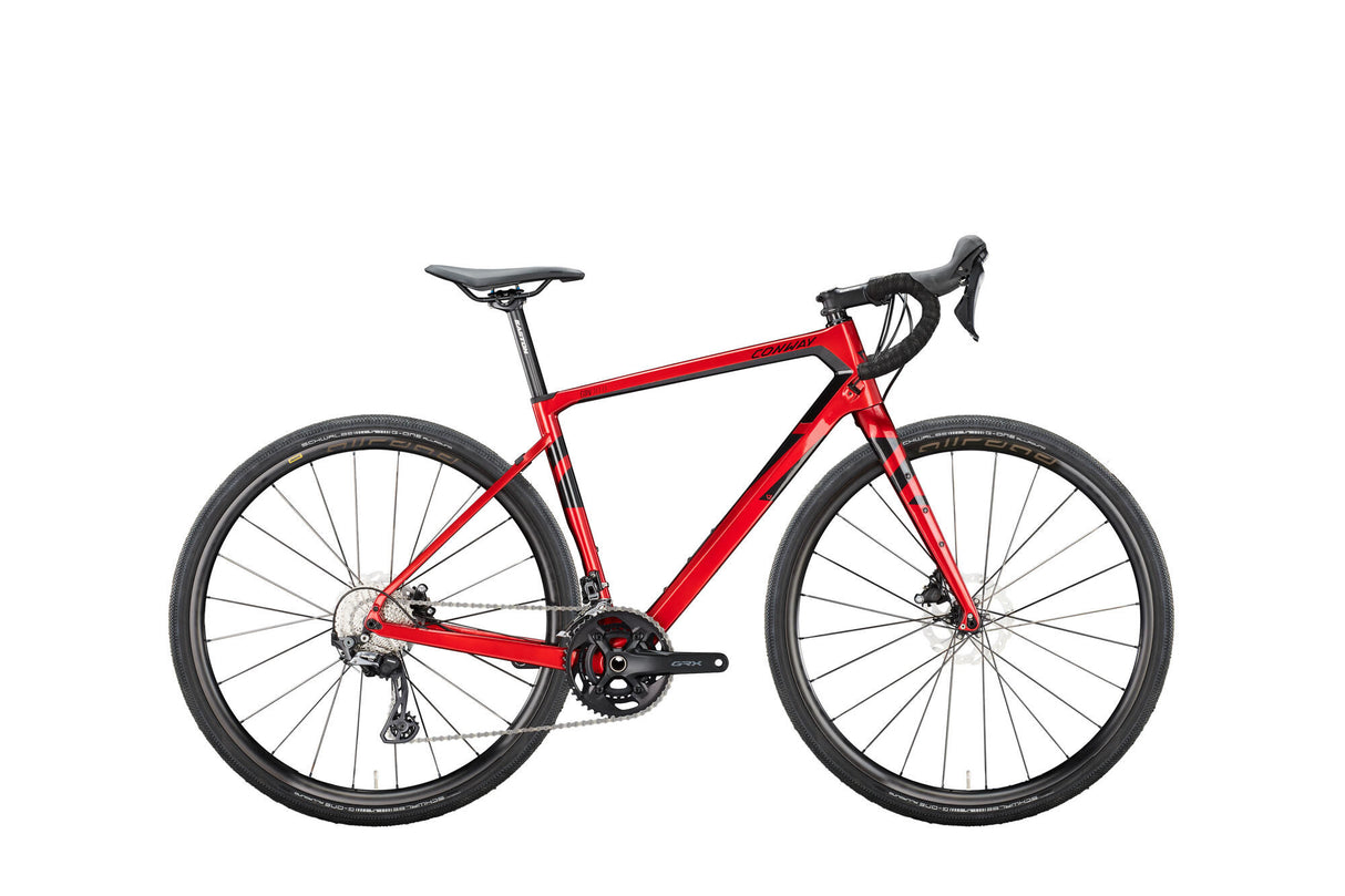 Conway gravel grv 10.0 mod. 24 bike conw. grv 10.0 28 47 diam. 22sp red black