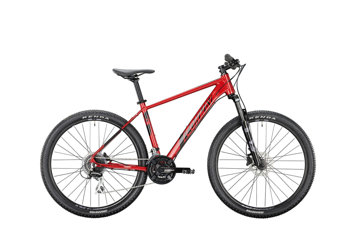 Conway mtb hardtail ms 4.7 mod. 24 bike conw.ms 4.7 27,5 46 hardtail 24sp red black