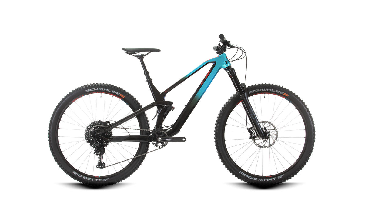 Conway mtb full-suspension wme 5.9 mod. 22 bike conw.wme 5.9 29 43 full sus.12sp turq. red